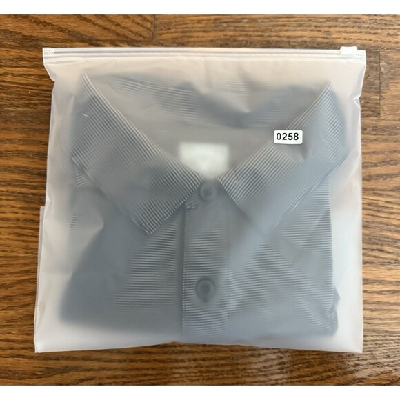 Callaway Polo Shirt Mens Large Gray Black Striped Performance Golf Polyester - Picture 12 of 12